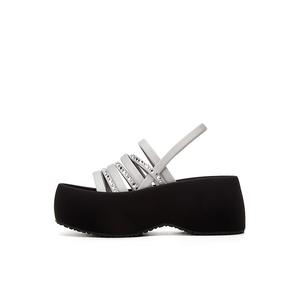 Сандалии с одним ремешком женские DAPHNE, Black