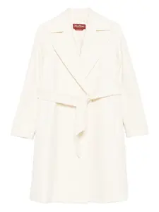 Пальто с запахом Max Mara, белый