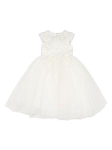 Платье с цветочной вышивкой Sarah Louise, белый