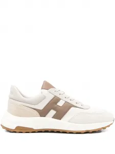 Сверхлегкие кожаные кроссовки Hogan, нейтральный