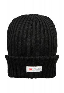 Вязаная шапка Jackmett с широкой манжетой WHISTLER, цвет Black One Size