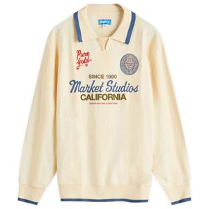 Свитер с воротником из чистого золота Market, butter-кремовый