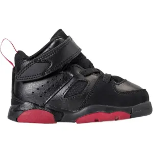 Jordan Flight Club 91 Leather Mid top Toddler Shoes Black