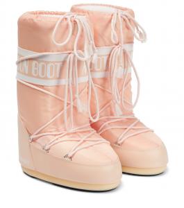Зимние ботинки Moon Boot icon до колена, розовый