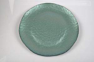 Стеклянная тарелка Novel, зеленый