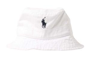 Кепка-ведро с вышитым логотипом Loft Polo Ralph Lauren, белый