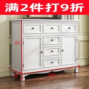 Quanu Комод для гостиной, спальни и столовой из массива дерева, 5 ящиков