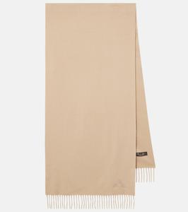 Гранде Унита бахромчатый кашемировый шарф Loro Piana, Golden Shade