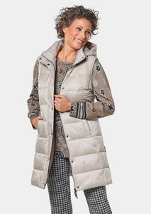 Утепленный жилет GOLDNER Lange, светло бежевый