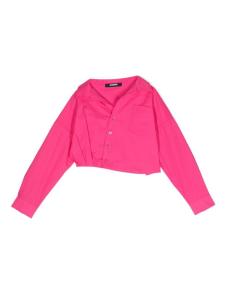 JACQUEMUS L'ENFANT рубашка La Chemise Ruban, розовый