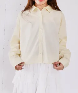 Короткая рубашка с одним точечным вырезом Archives, цвет Yellow