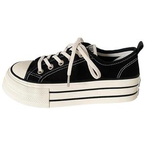 City camel Женские скейтерские кеды лоу-топ черно-зеленые, цвет Black Green