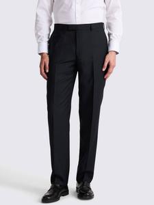 Классические шерстяные брюки Tailored Fit Moss, Black