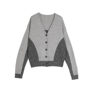 ELLE Свитер Women's Medium Gray