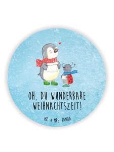 Mr. & Mrs. Panda Магнит «Зимнее время» от Smörle с надписью, выполненный в ледяном синем цвете