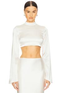 Кроп-топ Isabelle Loba, ivory