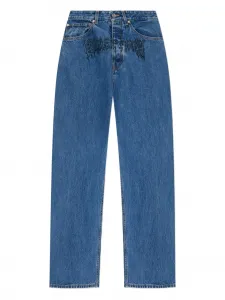 Джинсы с графическим принтом VETEMENTS