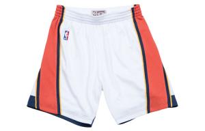 Митчелл энд Несс Баскетбольные шорты Унисекс Белые Mitchell Ness