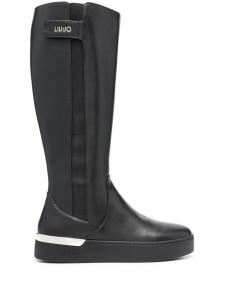 LIU JO сапоги Silvia 89 с логотипом, черный