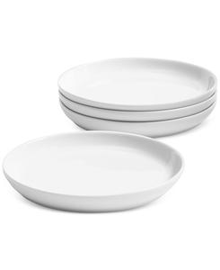 Набор из 4 тарелок для закусок James, The Cellar, белый