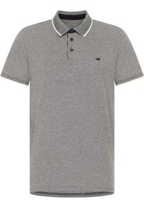 MUSTANG Футболка 'Palco' в крапчатом черном цвете