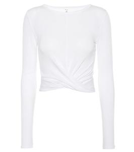 Обложка стрейч-топ Alo Yoga, белый