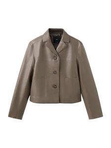 MANGO Куртка для межсезонья 'Sabi' в темно-зеленом цвете