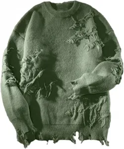 Мужской свитер с воротником-гольф винтажный комфортный