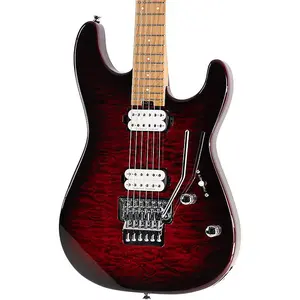 Совершенно новый Charvel Pro-Mod Plus San Dimas Style 1 HH FR CM в цвете Sangria Burst