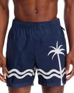 Короткие плавательные шорты Crinkles 5" Onia, синий