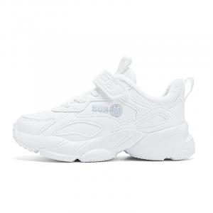 Термостойкие абразивостойкие легкие амортизирующие водонепроницаемые нескользящие антиударные беговые кроссовки Kids' BOBDOG, белый sneakers fleece-lined thermal