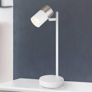 Настольная лампа Globo Lighting Brisbon, железо - 1-пламенное - белое