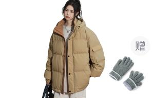 WARRIOR Пуховик Unisex из коллекции Huichao Riding The Wind, Khaki