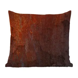 Подушка для улицы - Ржавый - Желтый - 45x45 см - Устойчивая к погодным условиям - Подушка для отдыха - Подушка с фотографией - Декоративная подушка MuchoWow
