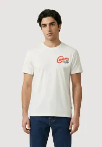 Обычная футболка с принтом Replay, White