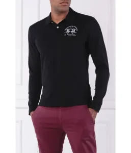 Поло мило regular fit La Martina, черный