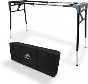 Портативная складная подставка для клавиатуры AxcessAbles KBS-BG, регулируемая по ширине от 32" до 50" и глубине 15", с регулируемой высотой от 29" до 39", в комплекте с чехлом для переноски и хранения