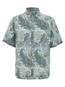 Рубашка с цветочным узором пейсли ETRO, мультиколор