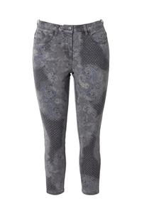 Узкие джинсы MIAMODA, Grey denim/Light grey