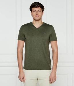 Футболки Slim fit Tommy Jeans, зеленый