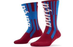 Мужские носки Nike до середины икры, цвет 1Set(Red/Blue)