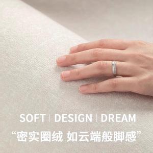 Xinglianxin Ковер 160х230 см для гостиной/спальни в светлом люксовом стиле, waterproof, моющийся, не скользящий