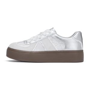 Hotwind Кремовые шнурованные противоскользящие износостойкие низкие повседневные туфли женские 88 бежево-черные, цвет 88 Beige Black