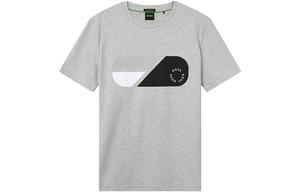 Футболка мужская серая HUGO BOSS, серый