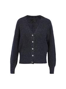 DreiMaster Женский кардиган темно-синего цвета