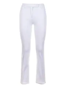 Джинсы с необработанным краем Via Masini 80, белый