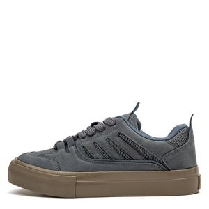 Нескользящие, износостойкие, дышащие низкие мужские кроссовки для скейтбординга Far waves, Blue