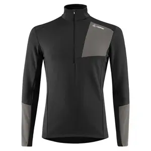 Толстовка Loeffler Tech-Merino half zip, черный