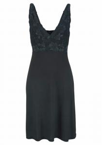 LASCANA Пеньюар в черном цвете