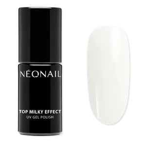 Лак для ногтей top milky effect creamy Neonail, объем 7.2 мл